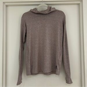 Athleta Uptempo II Hoodie Sweatshirt Active Top in Purple (Size Small)